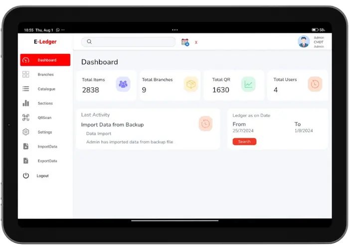E-Ledger Login